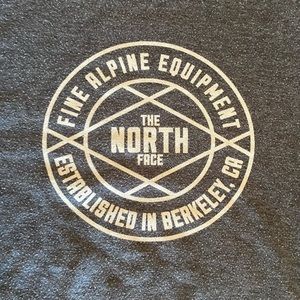 The North Face Men’s T-Shirt X-Large Regular Fit Grey Fine Alpine Equipment